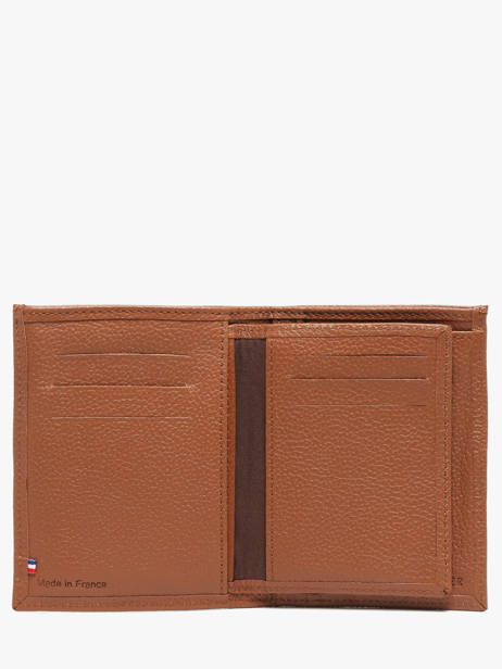 Wallet Leather Madras Etrier Brown madras EMAD247 other view 2