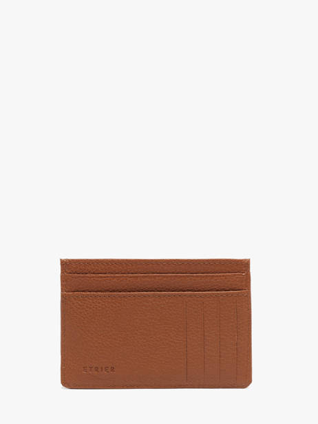 Kaarthouder Leather Madras Etrier Brown madras EMAD053 other view 2