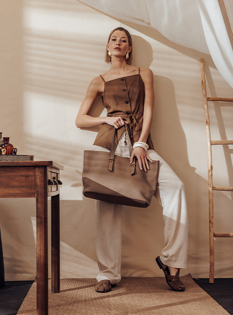 Sac port� �paule Cavalier